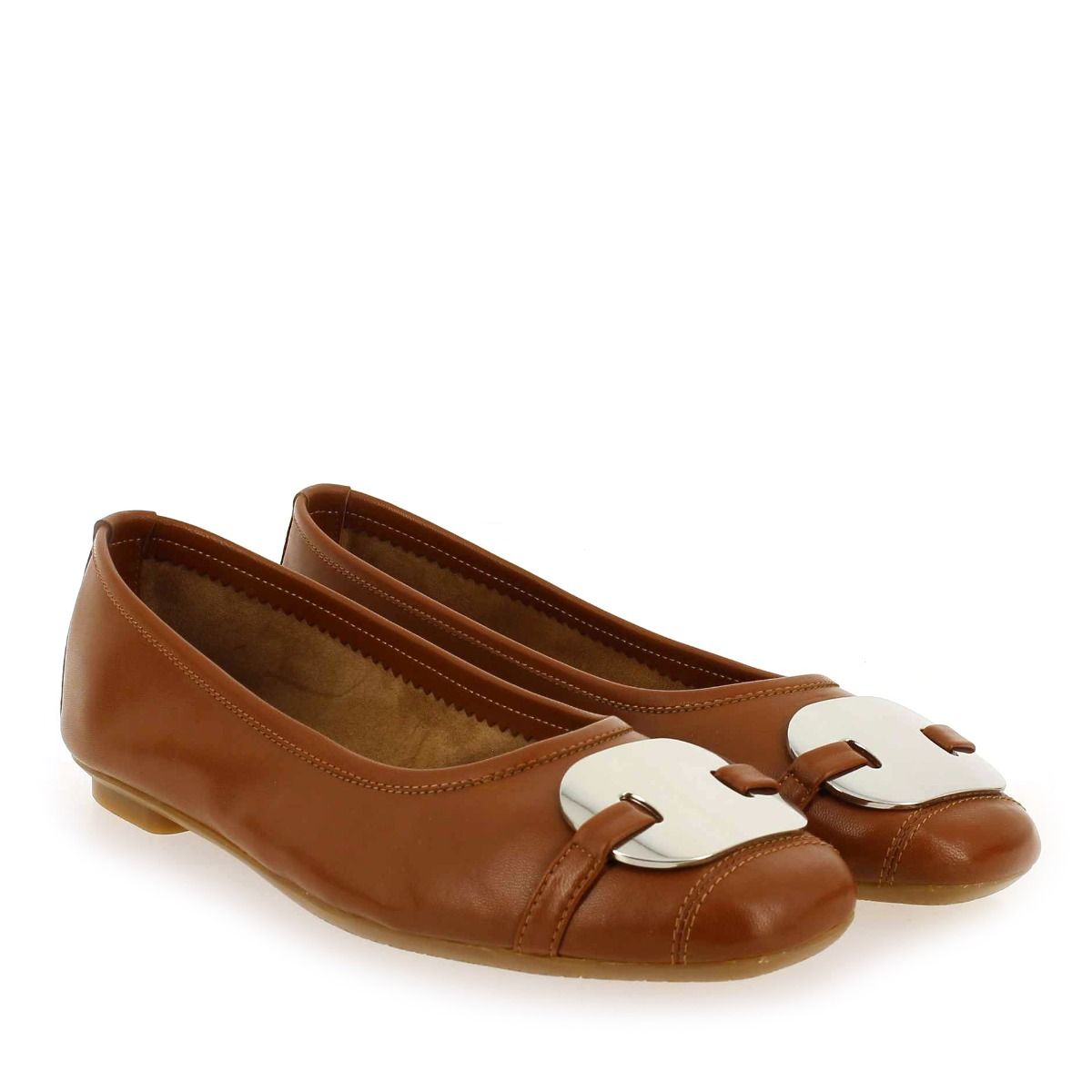Reqins  HERMES CUIR - Cognac