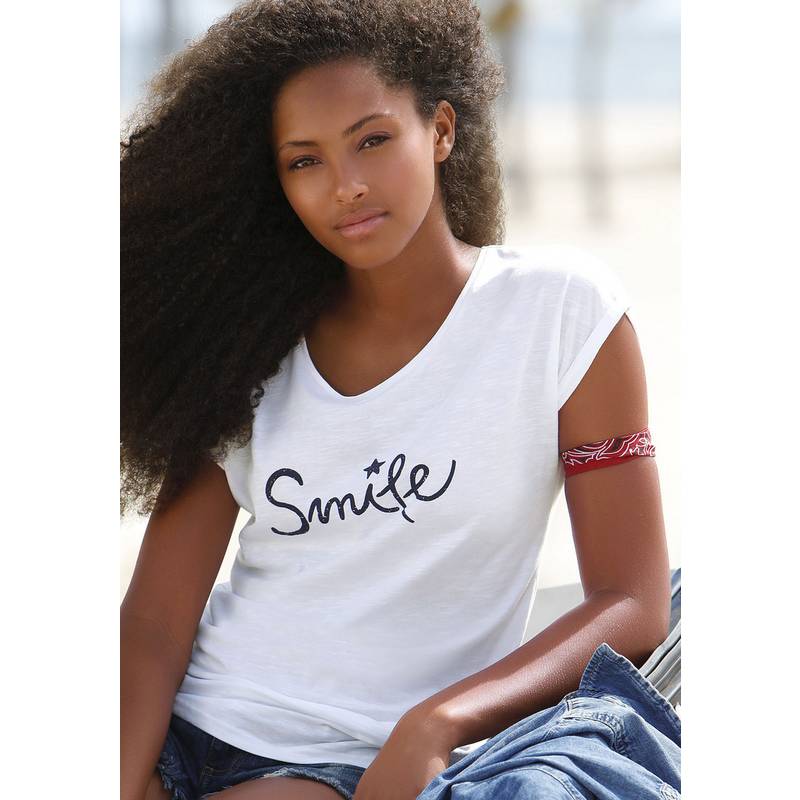 BEACH TIME T-Shirt Damen