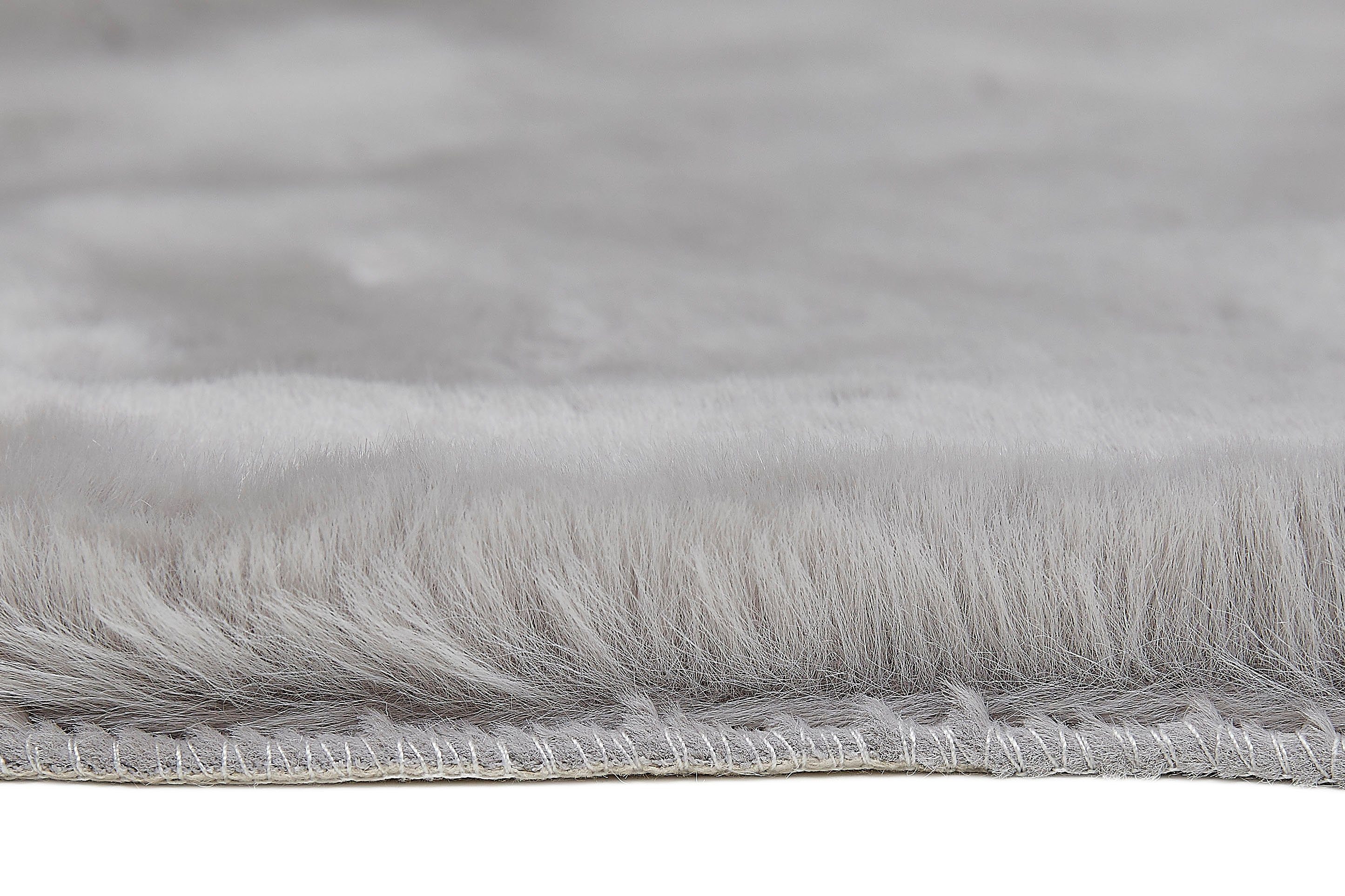 Fellteppich Novara, LUXOR living, fellförmig, Höhe: 30 mm, Kunstfell, Kaninchenfell-Haptik, besonders weicher Hochflor, waschbar