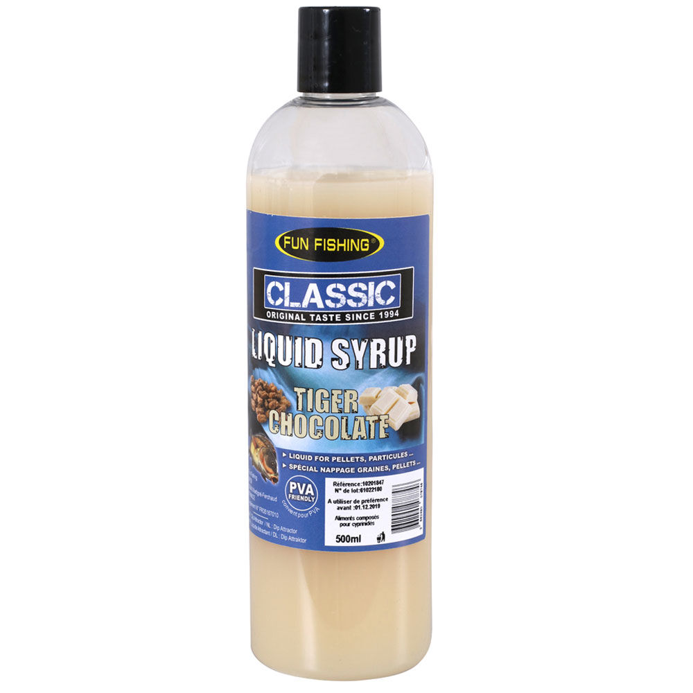 Carp Booster fun Fishing Classic течни сируп Tiger Chocolate 480ml