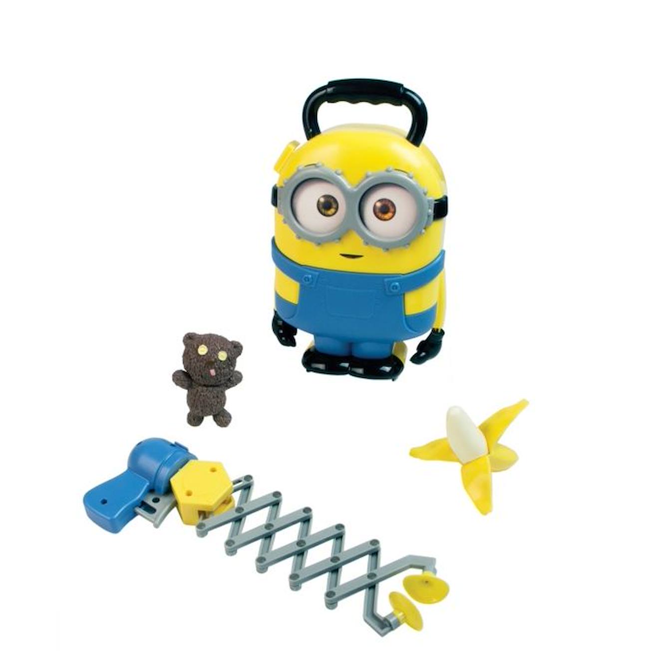 Malette de jeu Les Minions en forme de personnage Bob jaune