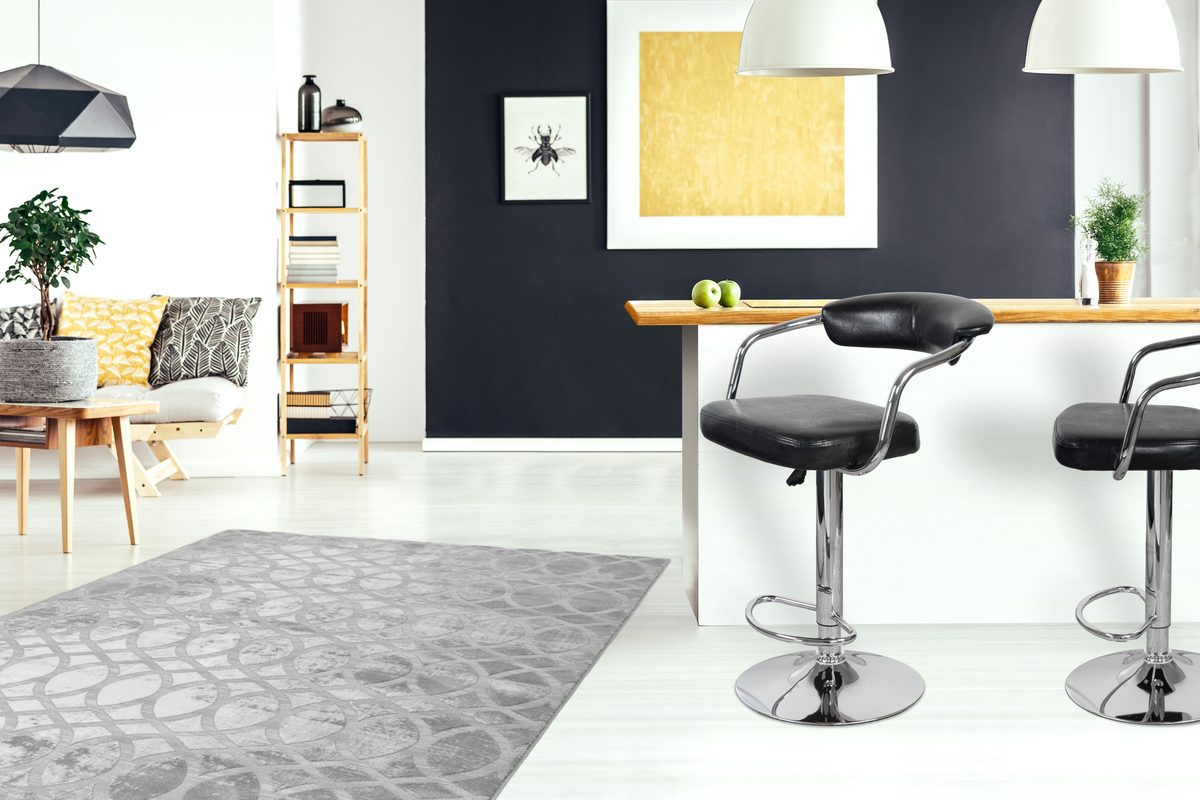 Kayoom Barstuhl Midnight 525 2er-Set Schwarz