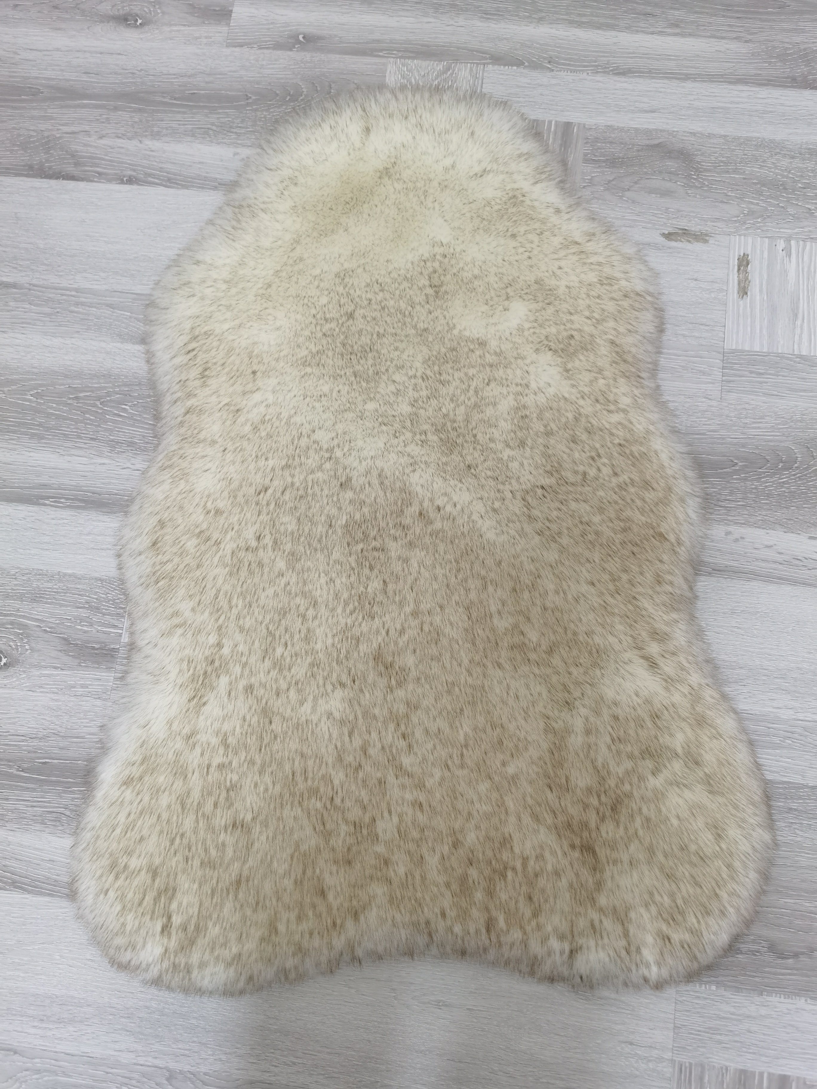 Fellteppich Weiche Teppiche Fellform, für Weihnachtsdeko, Elegear, Höhe: 50 mm, Einfarbig, für Wohnzimmer, Schlafzimmer, Esszimmer, Kinderzimmer