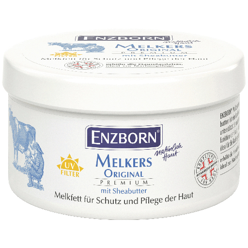 MELKERS Original Premium mit Sheabutter Enzborn  250 ml  Fettsalbe