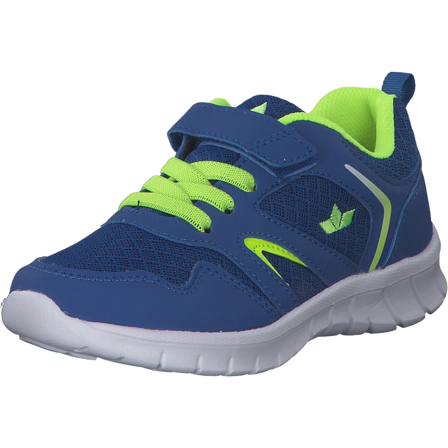 Geka Skip VS, Sneakers Low, Kinder, blau/lemon