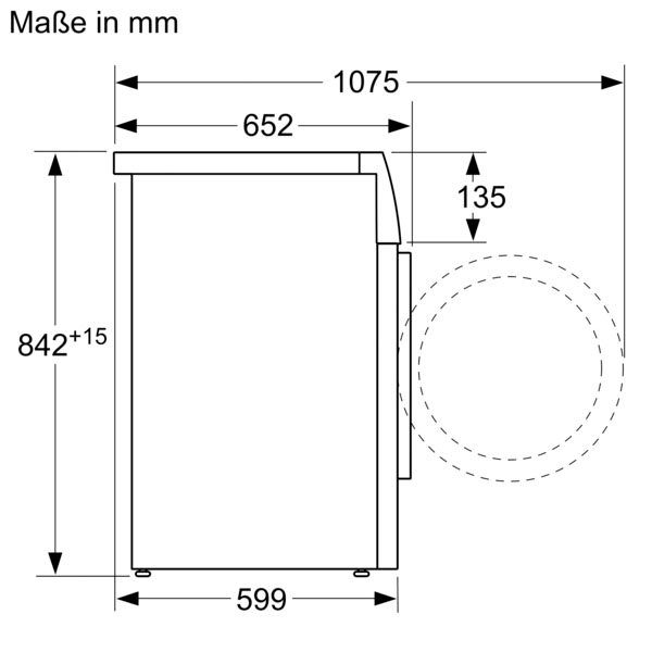 SIEMENS Wärmepumpentrockner WQ33G2D00, 8 kg