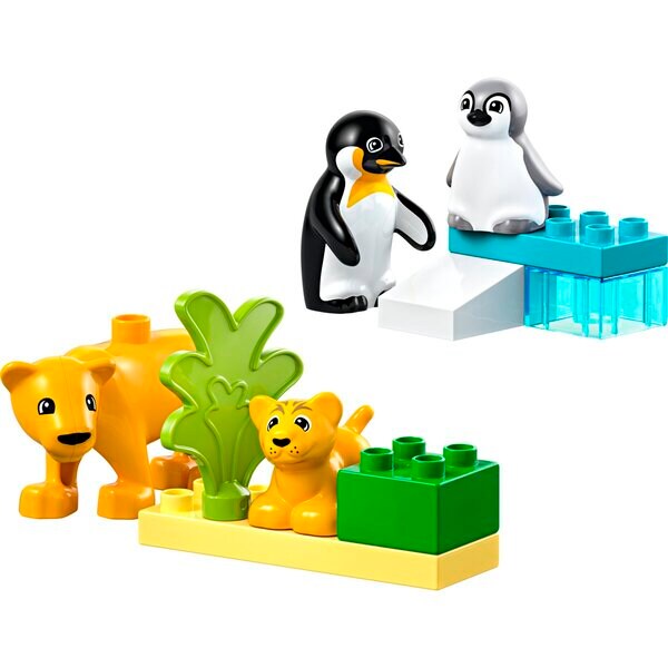 LEGO DUPLO 10442 Vadállat családok: Pingvinek és oroszlánok