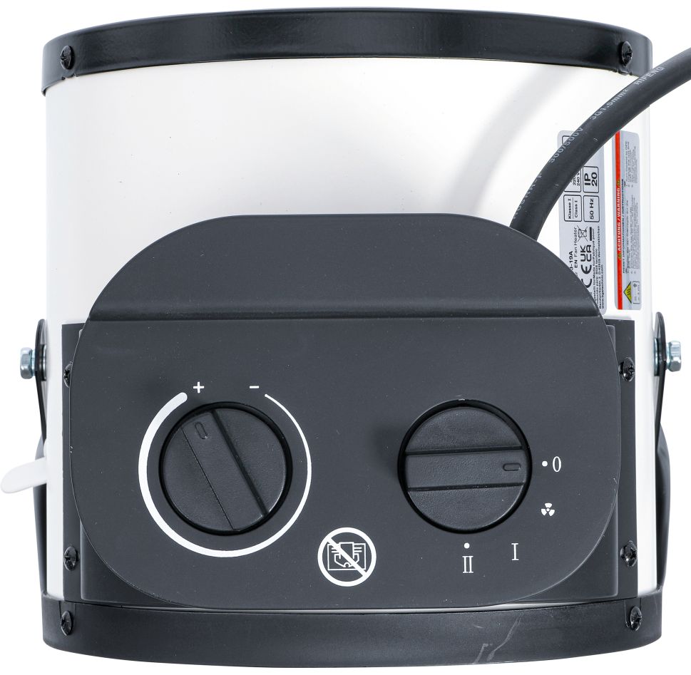 BGS 73371 Elektrisk varmluftsvärmare 3 kW