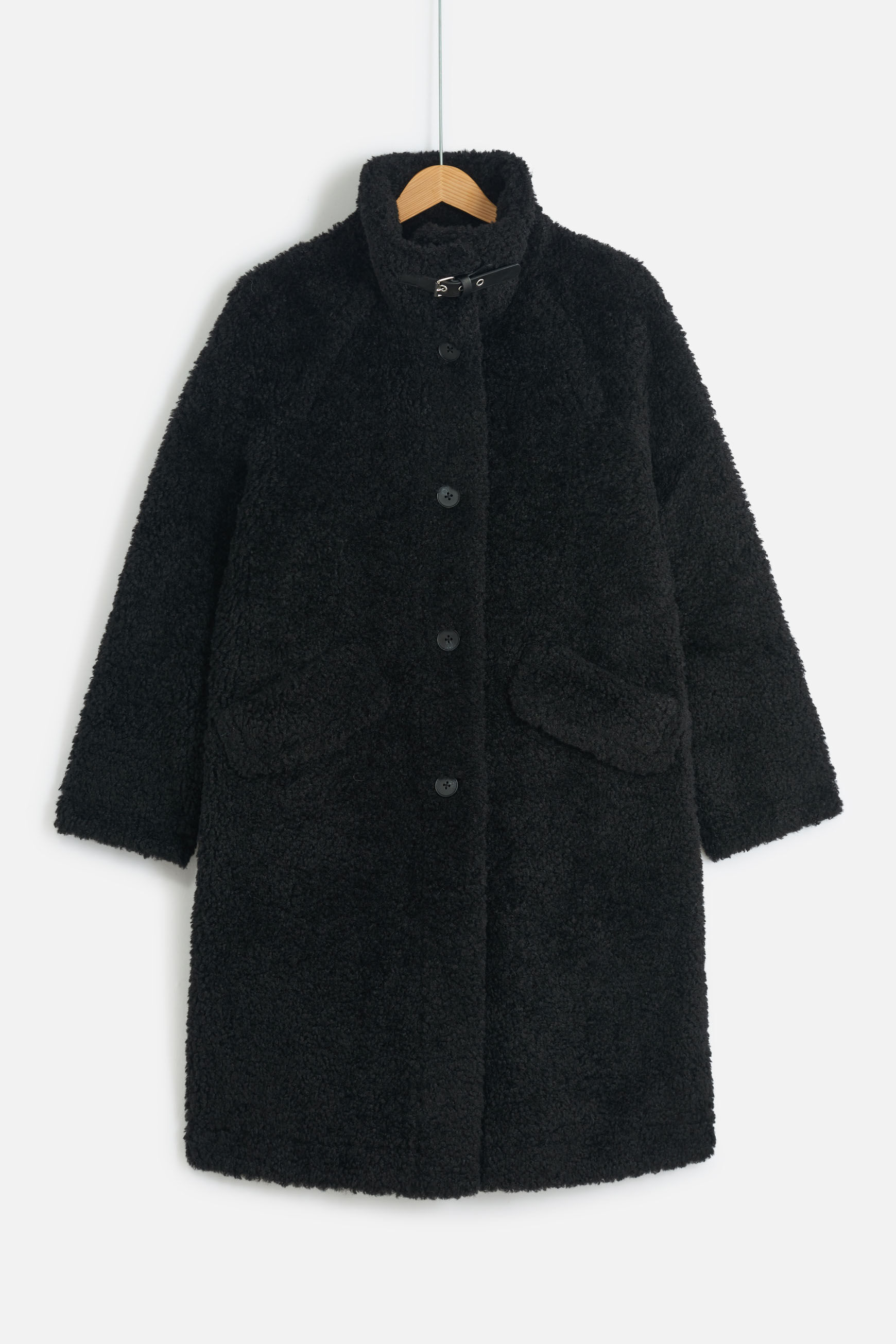 manteau sigrid noir femme