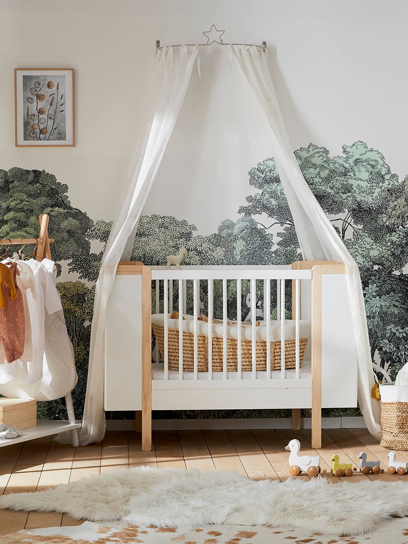 Vertbaudet Babybett NOÉ - weiß