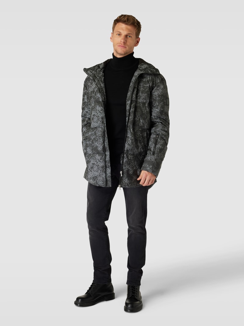 Regular Fit Jeans mit Eingrifftaschen Modell 'Jaden' in schwarz
