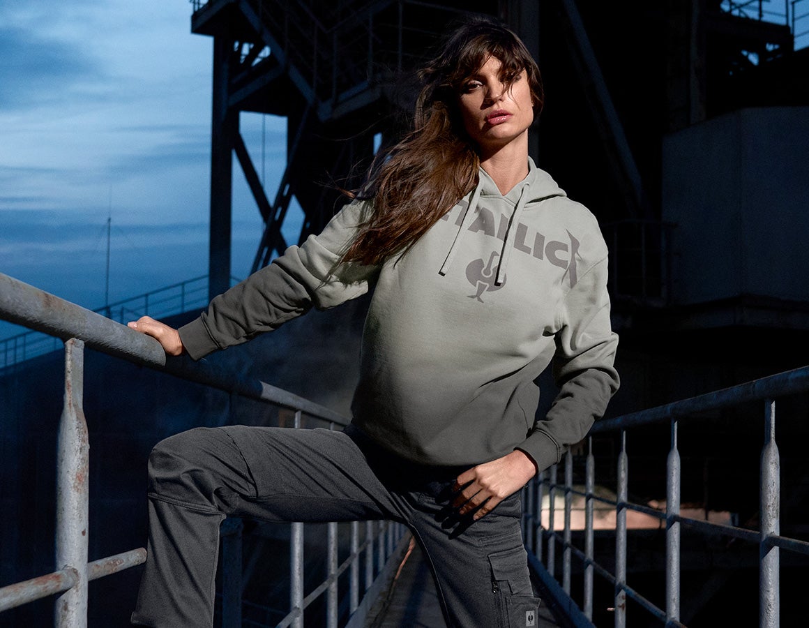 Metallica cotton hoodie, ladies