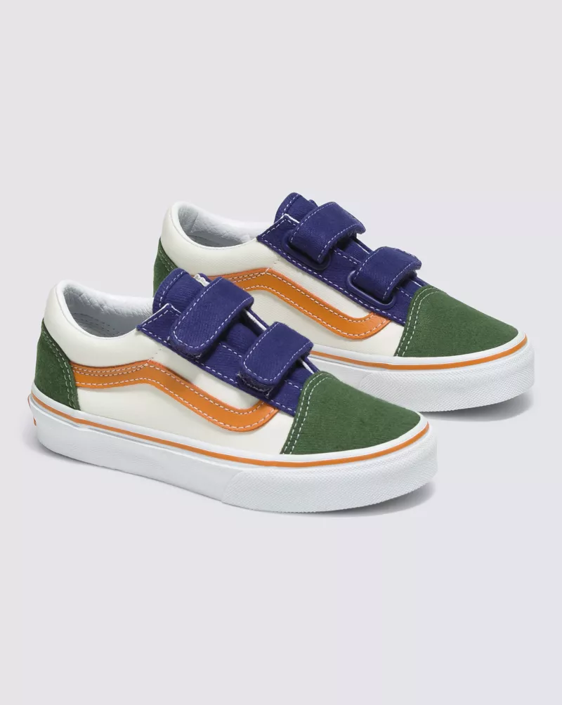 Kids Old Skool V Twill Block Shoe