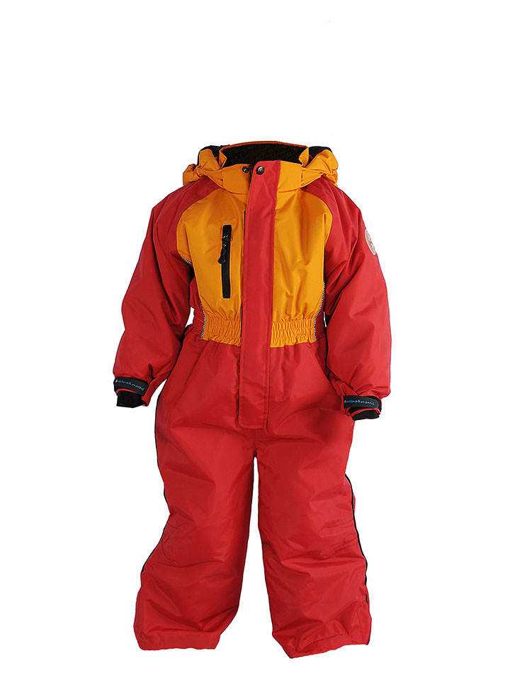 Wilma & Morris Schneeanzug in Rot/ Orange günstig kaufen