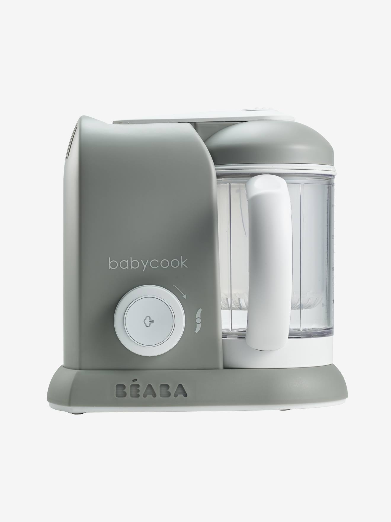 Robot 4 en 1 BEABA Babycook solo gris/blanc