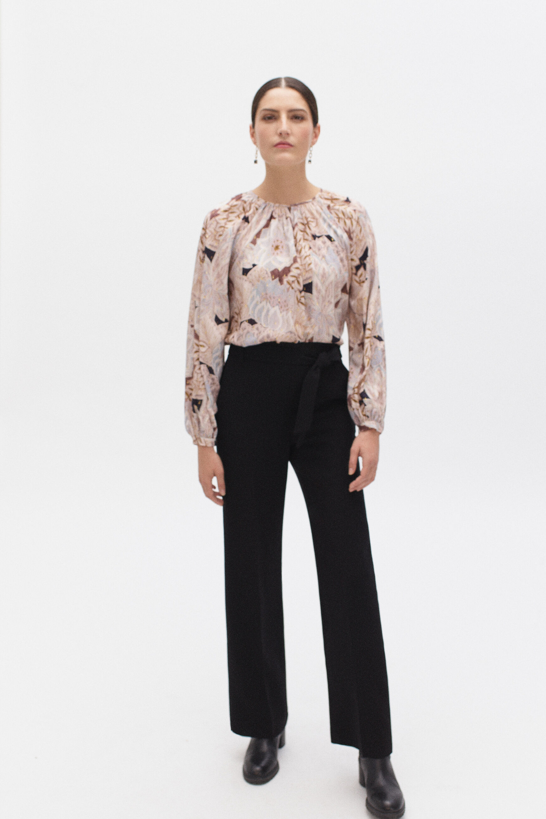 pantalon marco noir femme