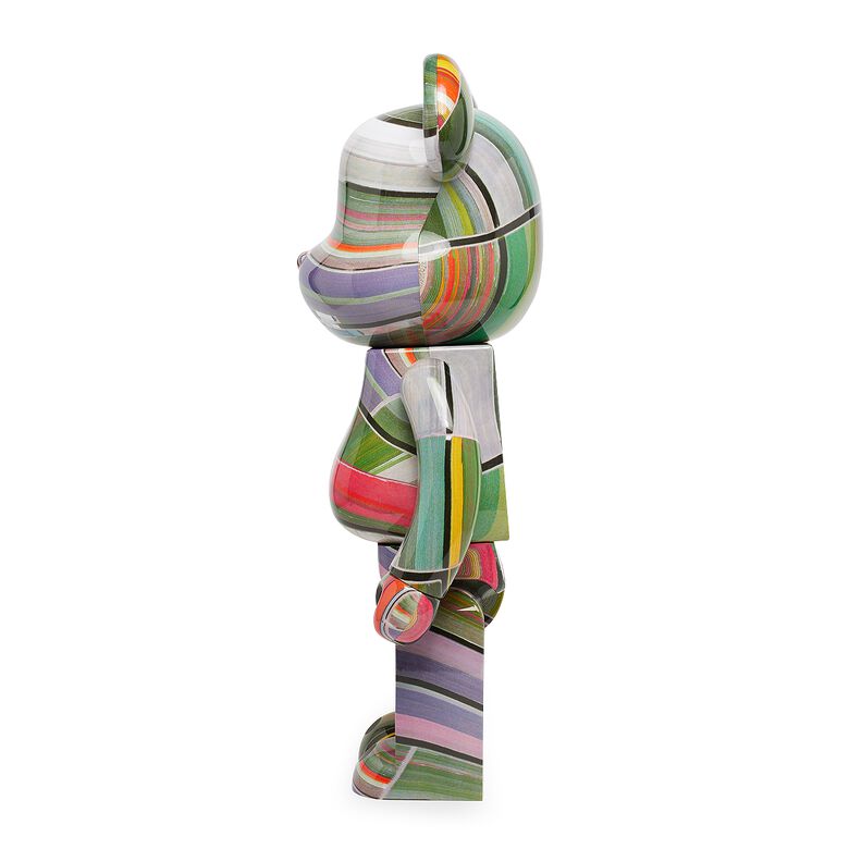 Medicom Bearbrick Benjamin Grant Overview Lisse 1000% multicolor