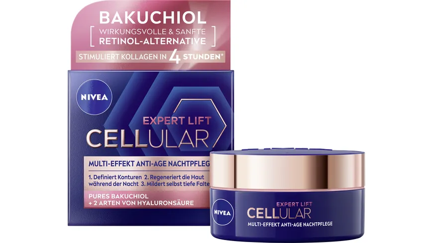 NIVEA Cellular Expert Lift Multi-Effekt Anti-Age Nachtpflege 50 ml