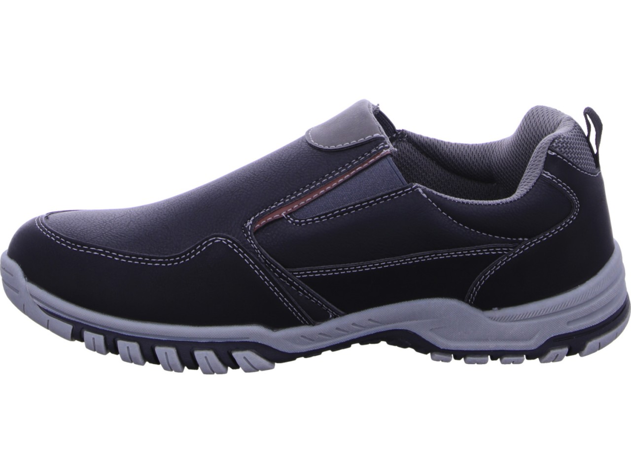 DIVERSE Komfort Slipper schwarz