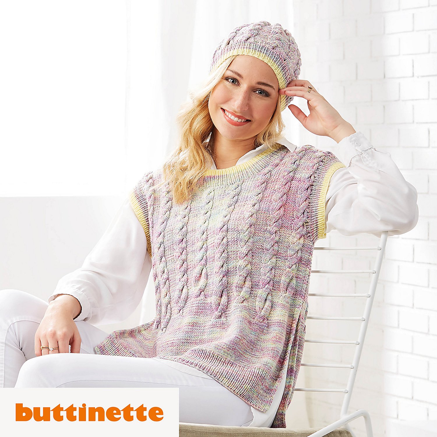 Strickanleitung – Slipover aus Woll Butt Primo Madeleine
