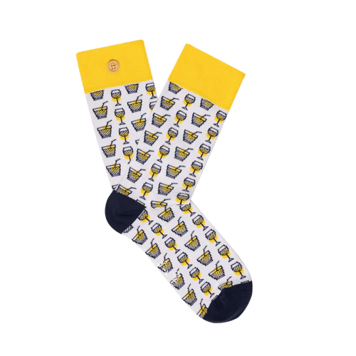 Pablo & Marie white socks