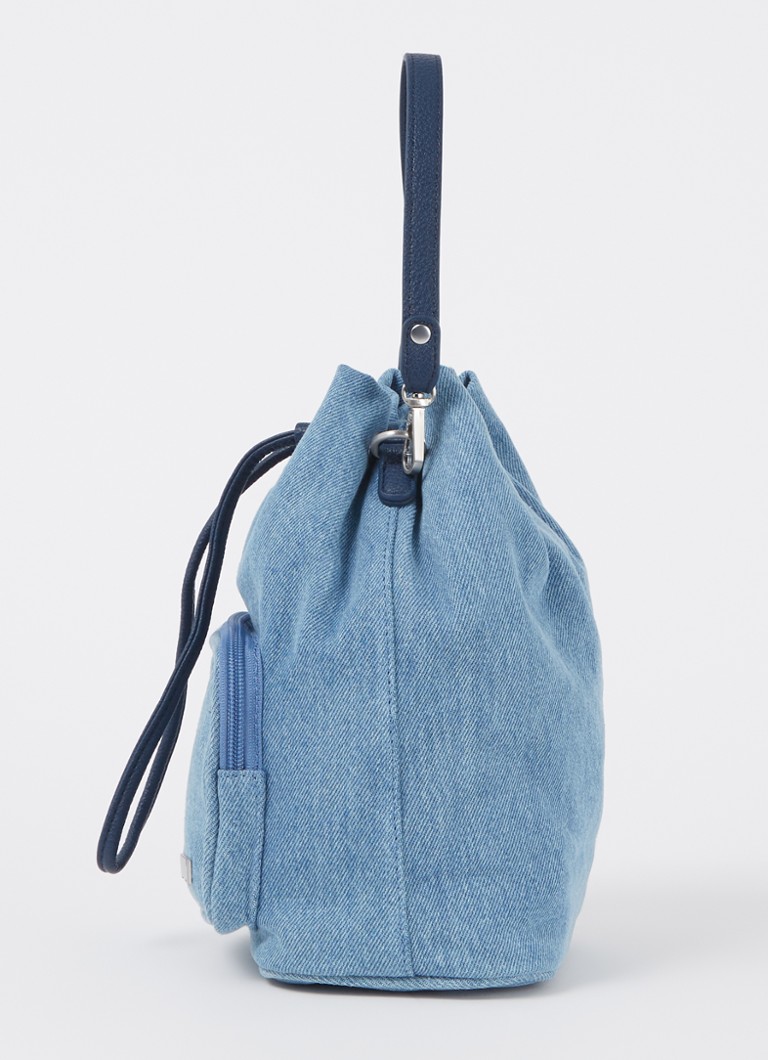 Geantă Levi's din denim cu curea de umăr detașabilă