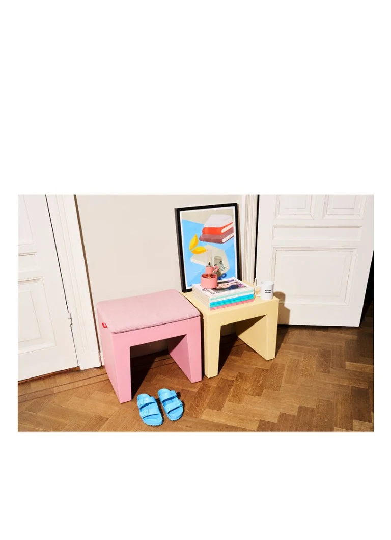 Scaun Fatboy din beton, șezut 40 x 50 cm.