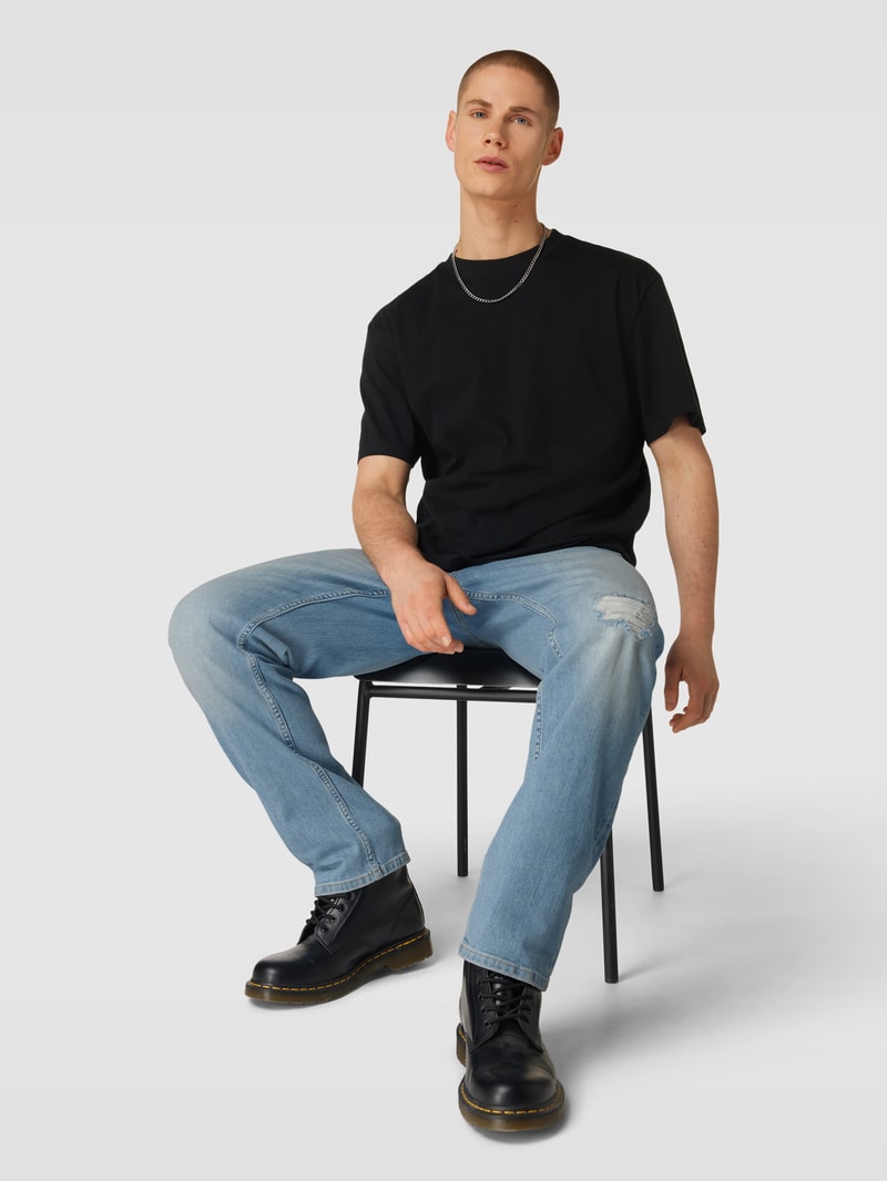 Jeans im Used-Look Modell 'SWEFT' in jeans