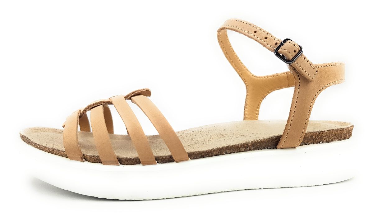 Ecco CORKSPHERE SANDAL 271833/01211 Braun 01211 powder