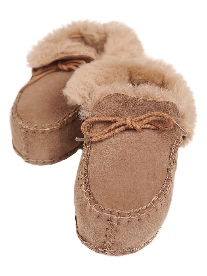 Kaiser Naturfellprodukte Leder-Babyhausschuhe 