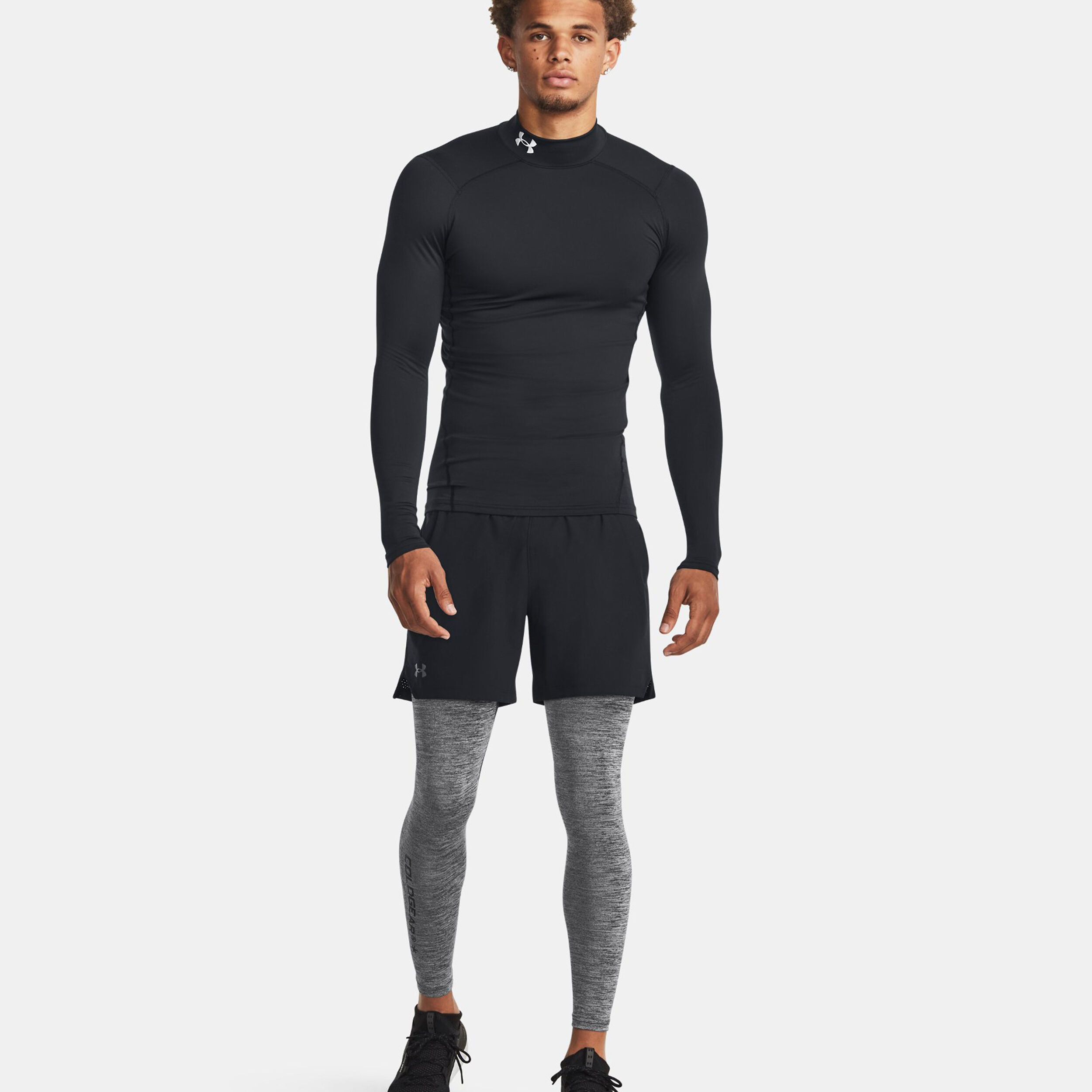 Coldgear Twist Tight Herren - Grau, Schwarz