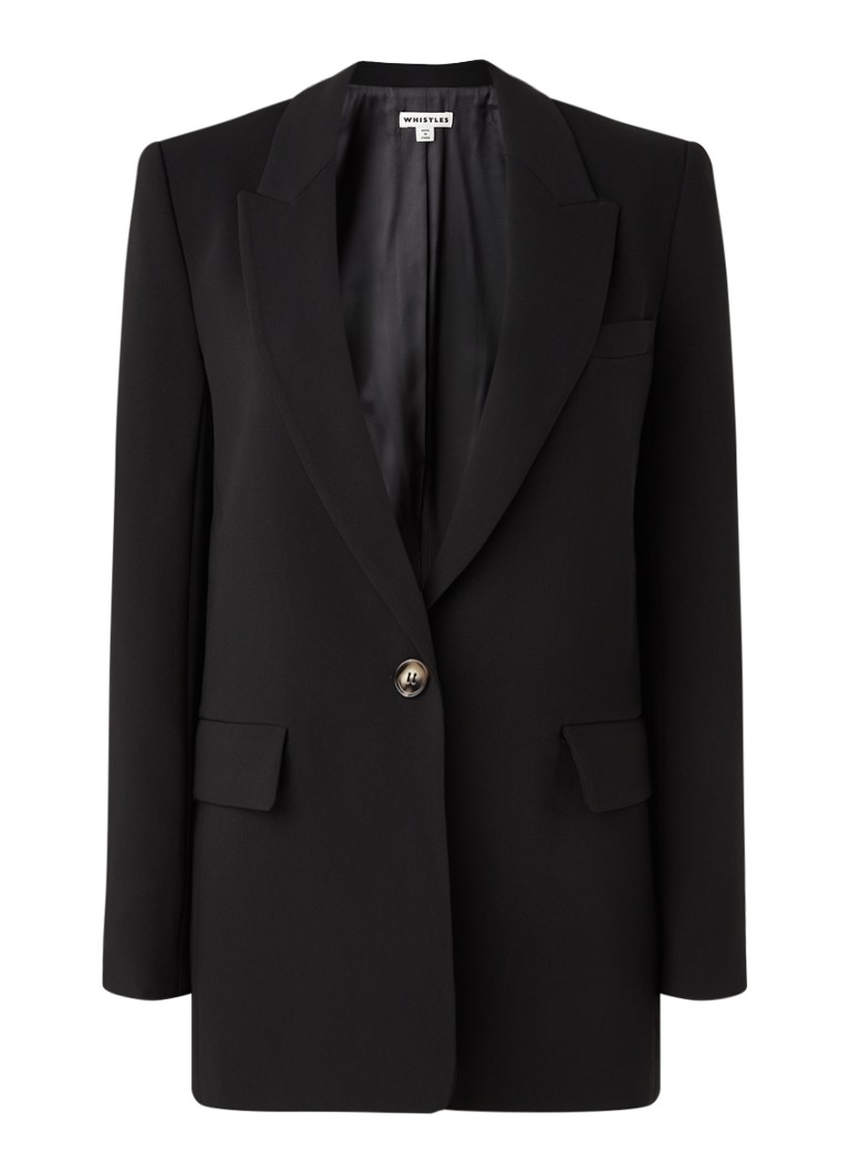 Whistles  Longline blazer met klepzakken