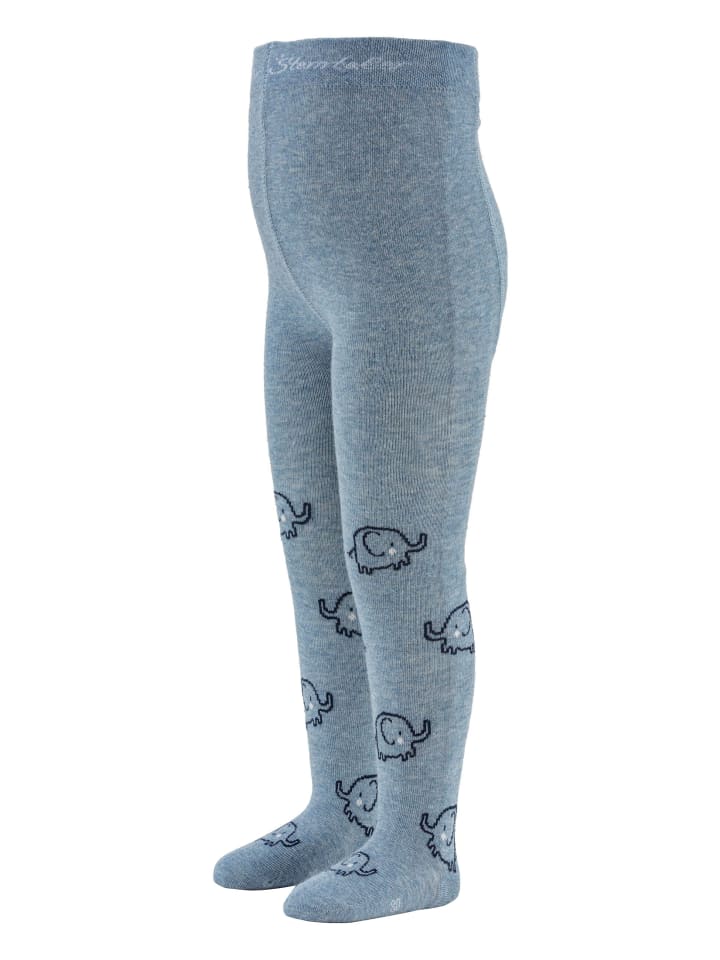 Sterntaler Strumpfhose Elefanten in helles blau günstig kaufen 128