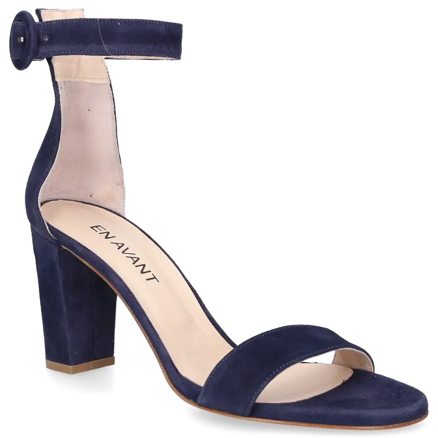 EN AVANT - Sandalen GR1 Veloursleder - blau