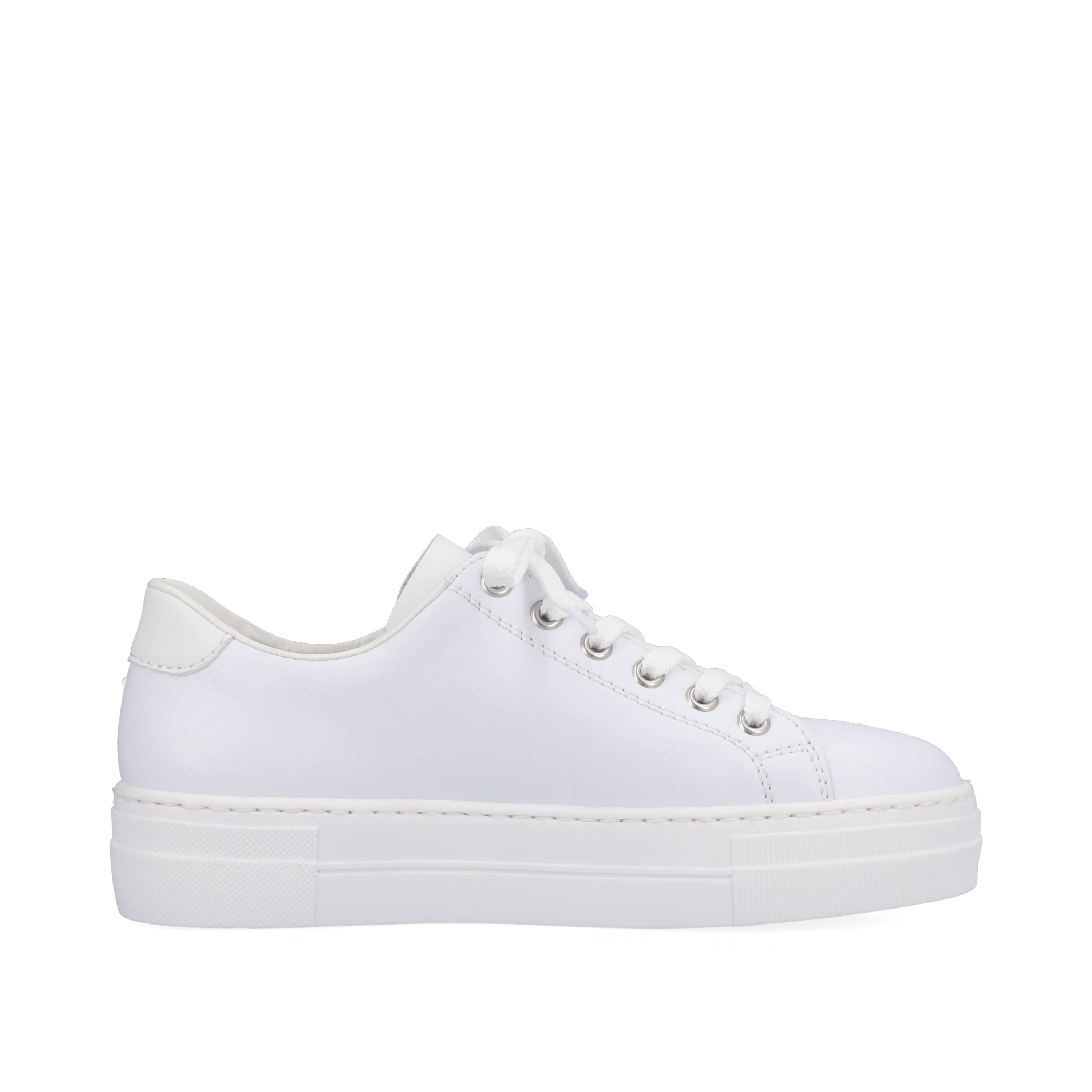 Rieker Damen Sneaker Low reinweiss