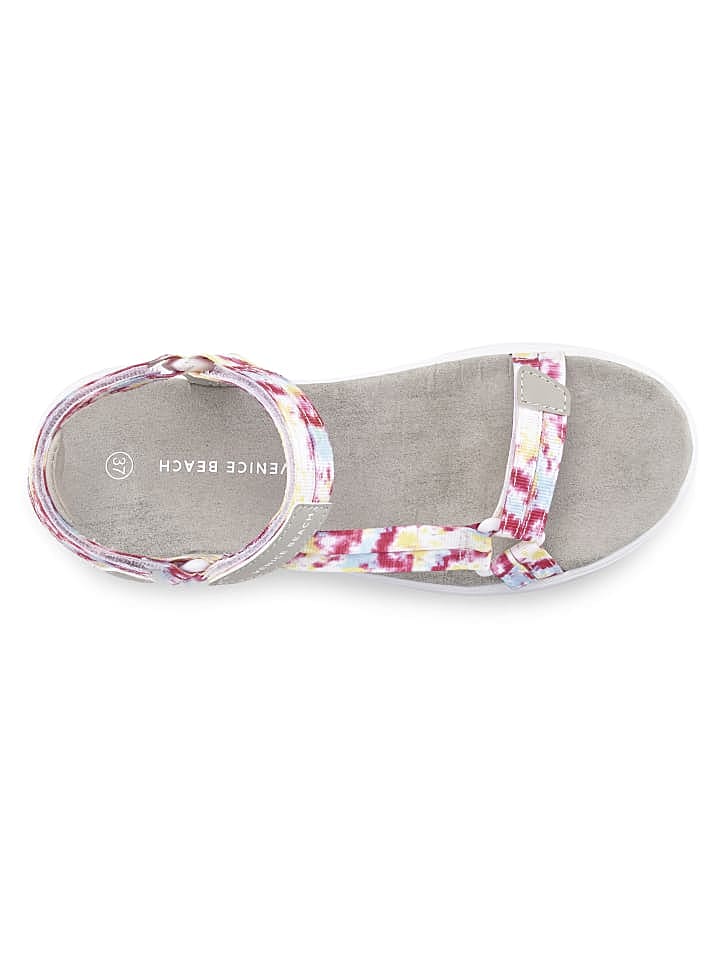 Venice Beach Sandale in hellgrau-rosé günstig kaufen 38