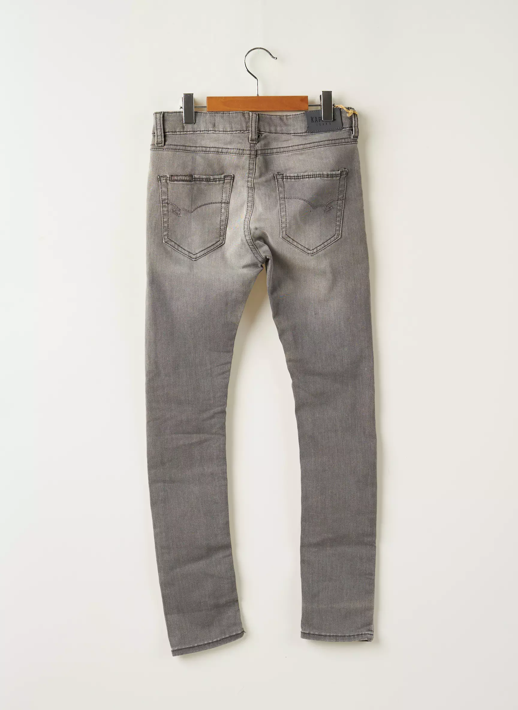 Kaporal Jeans Coupe Slim Garcon couleur gris