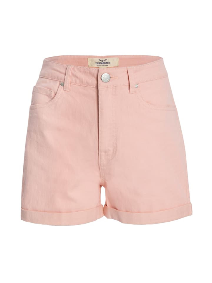 Threadbare Jeansshorts THB Calais Classic in Pink günstig kaufen 44
