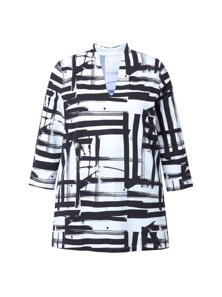 Ulla Popken Shirt in schneeweiß günstig kaufen 42-44
