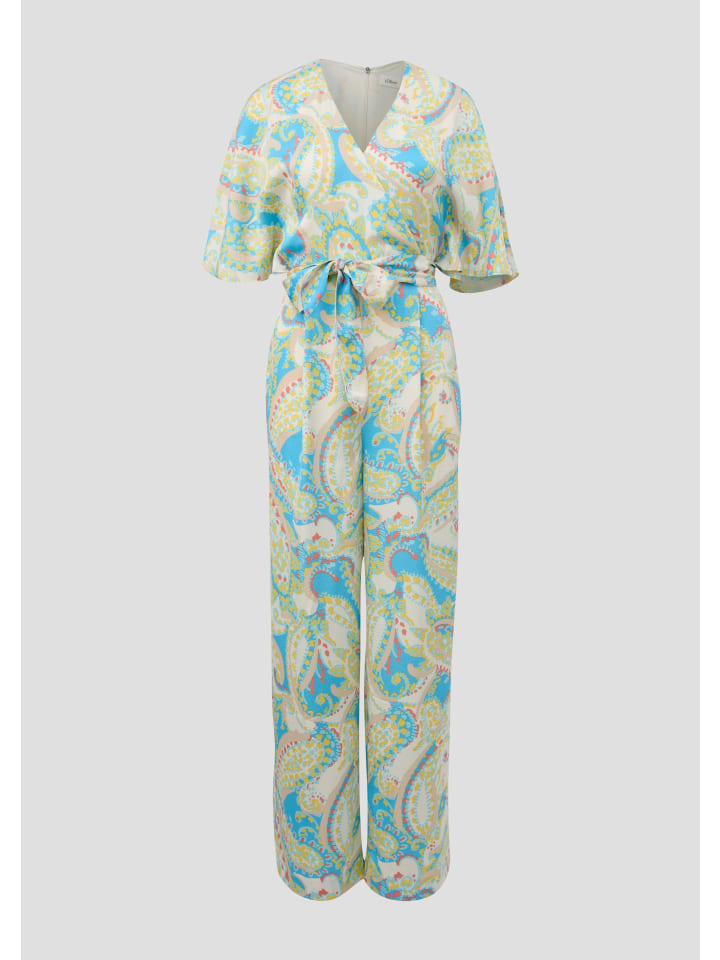 s.Oliver BLACK LABEL Overall lang in Creme günstig kaufen