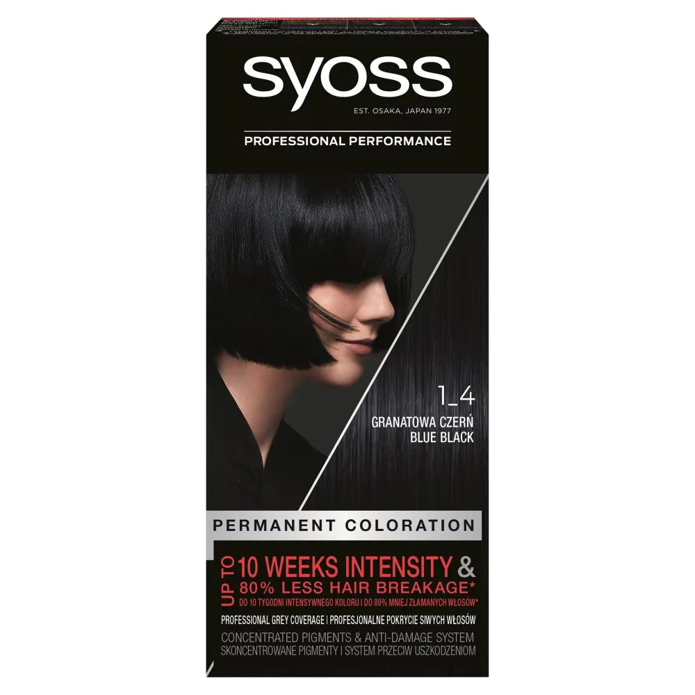 Syoss farba za kosu 1-4 tamno crna