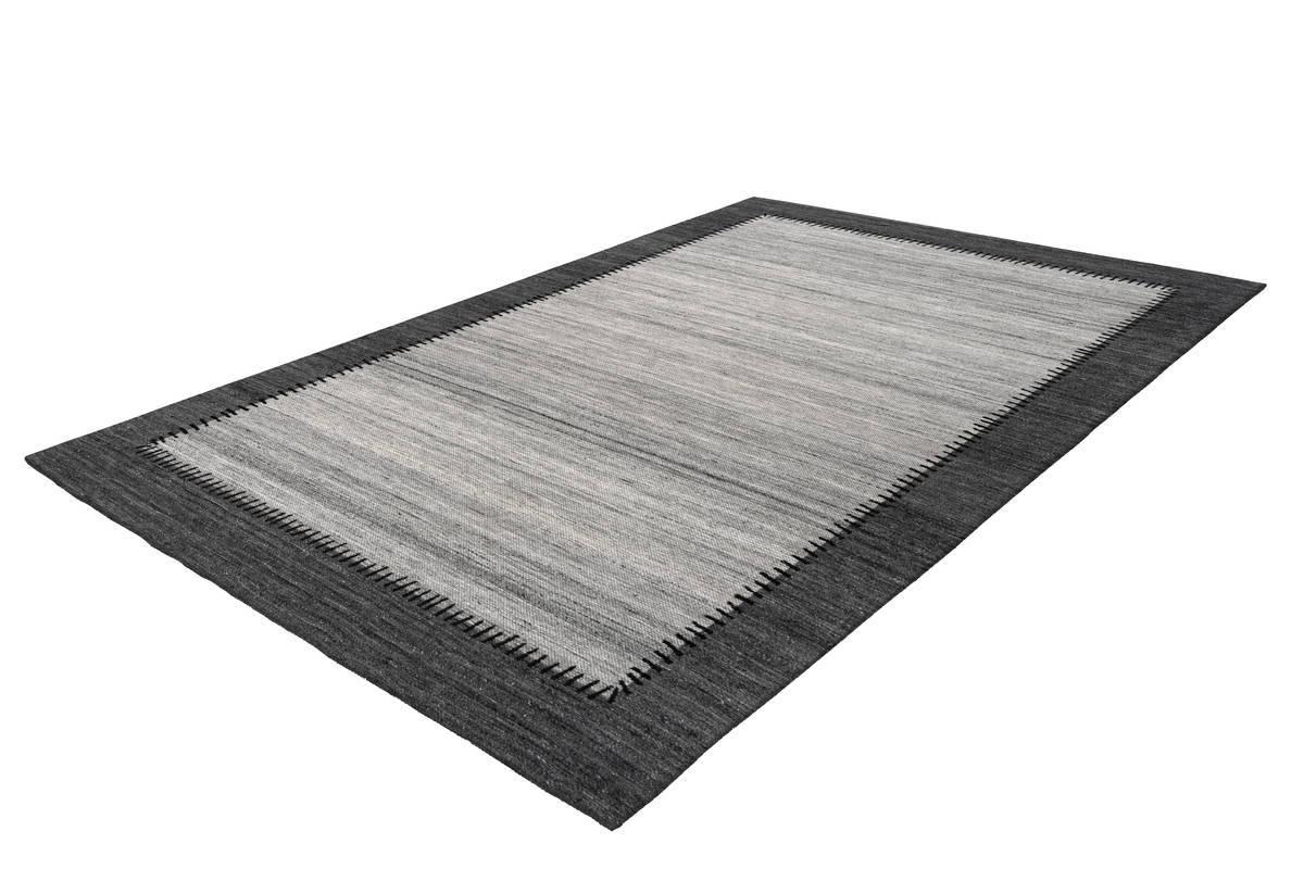 Kayoom Jacquard-Teppich Phoenix 310 Grau / Anthrazit
