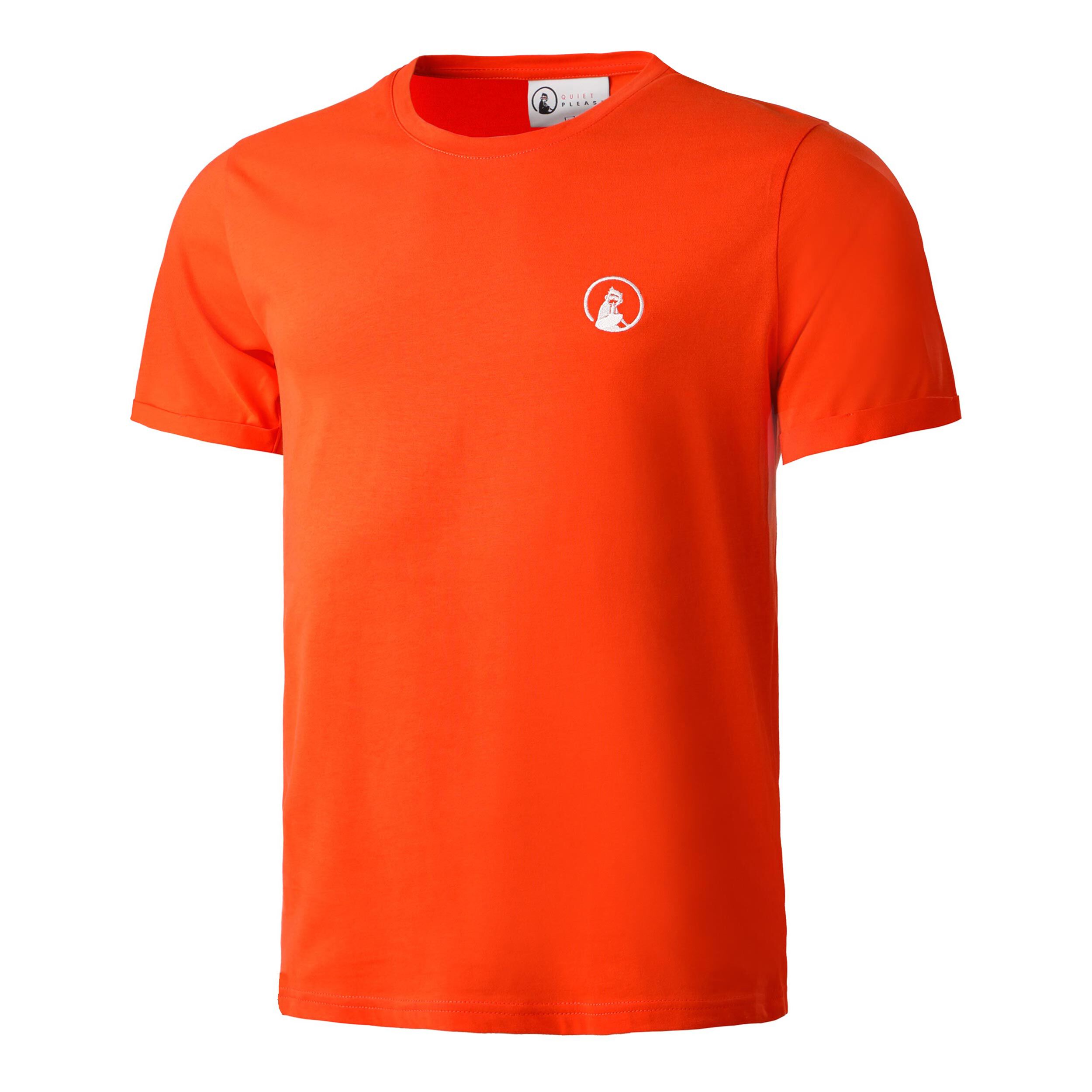 Ready To Serve T-Shirt Herren - Orange, Weiß
