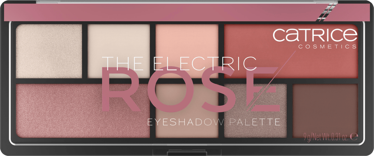 Lidschattenpalette The Electric Rose, 9 g