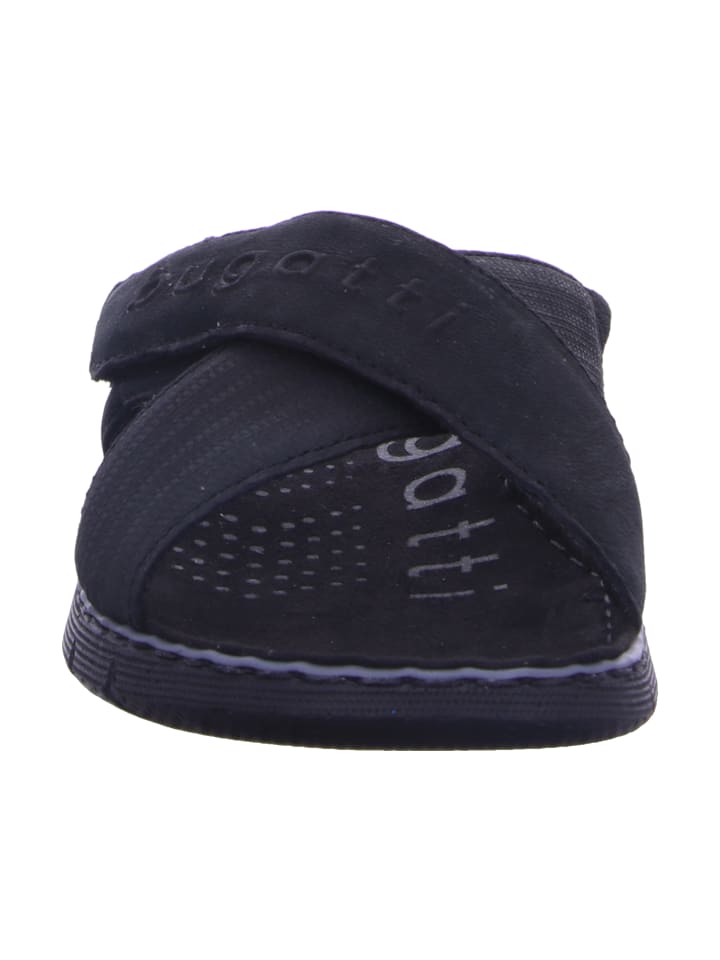 Bugatti Pantolette in schwarz günstig kaufen