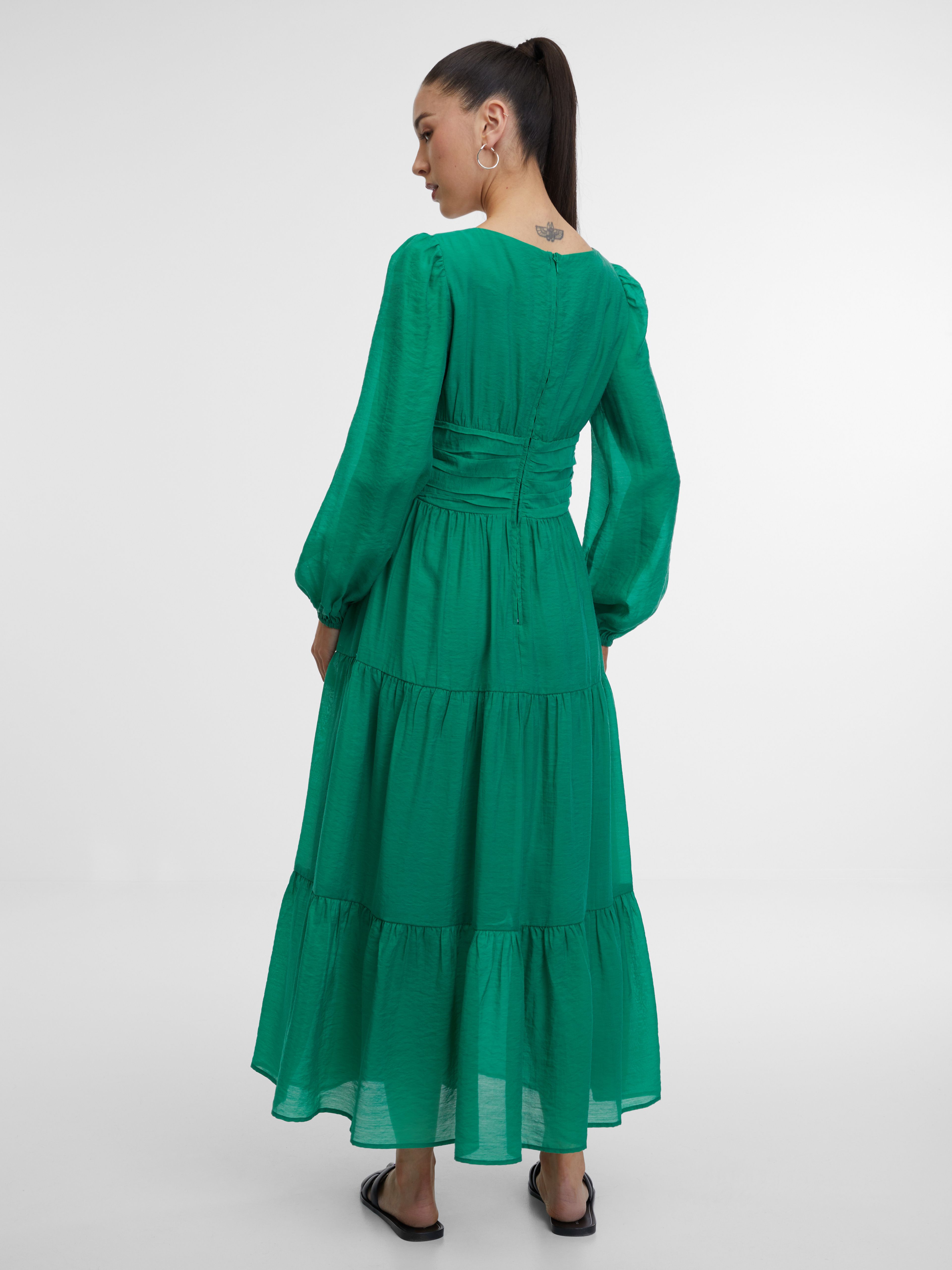 Grünes Damen-Maxikleid ORSAY