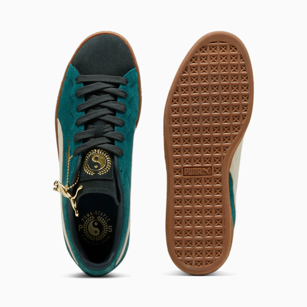 PUMA Staple x Puma Suede Green 393542_01 / grün