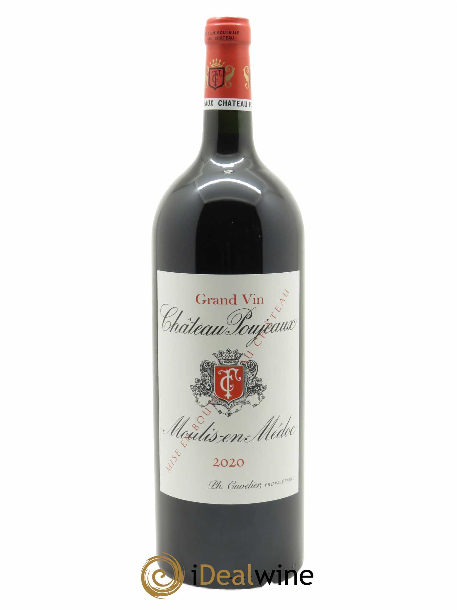 Château Poujeaux (CBO à partir de 6 mgs) 2020 - Lot de 1 Magnum