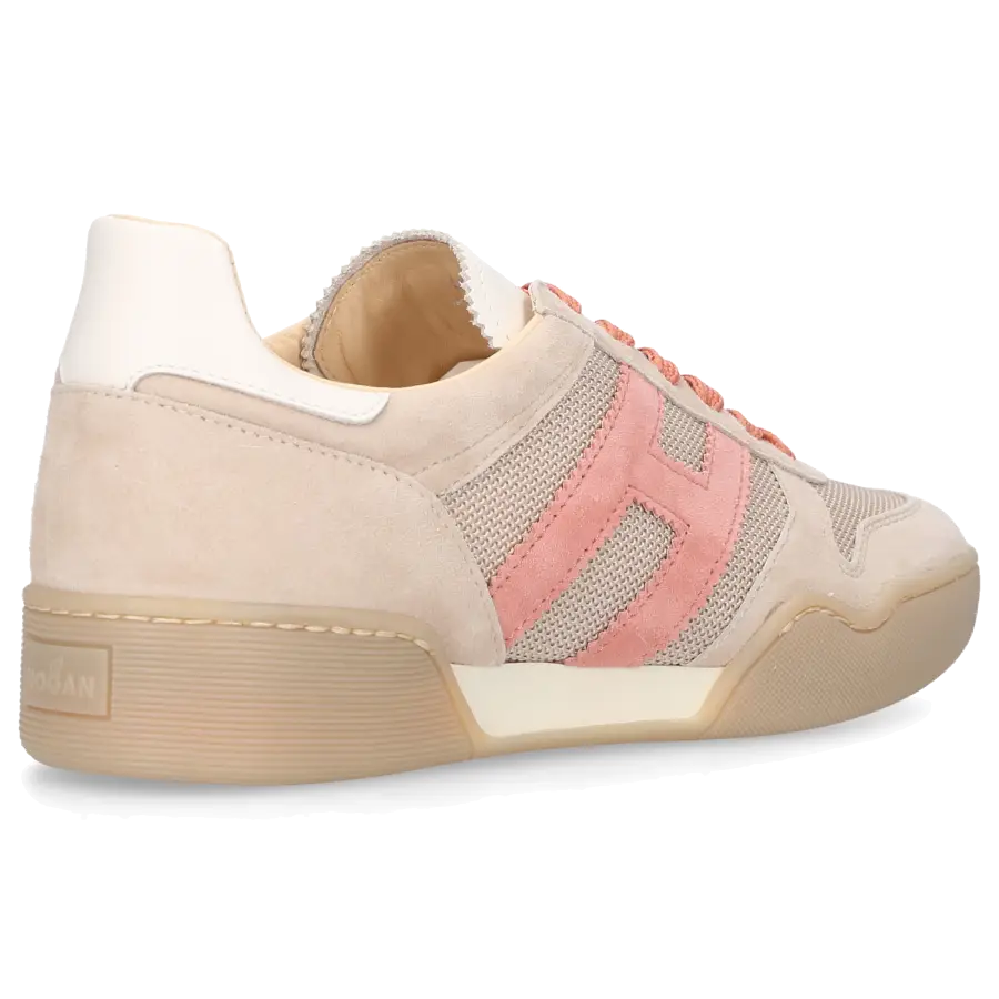 Hogan - Sneaker low H357 Veloursleder - beige