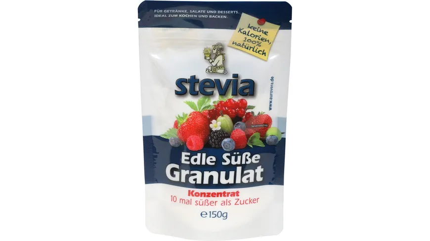 stevia Edle Süße Granulat 150 g